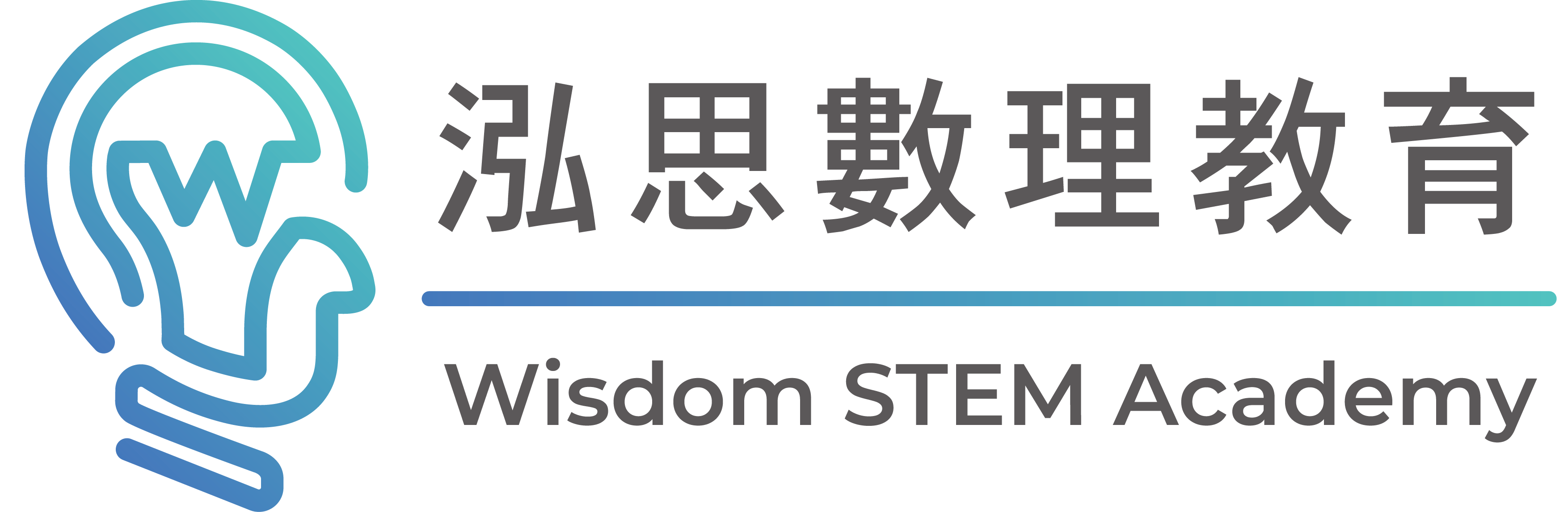 泓思數理教育 Wisdom STEM Academy Logo